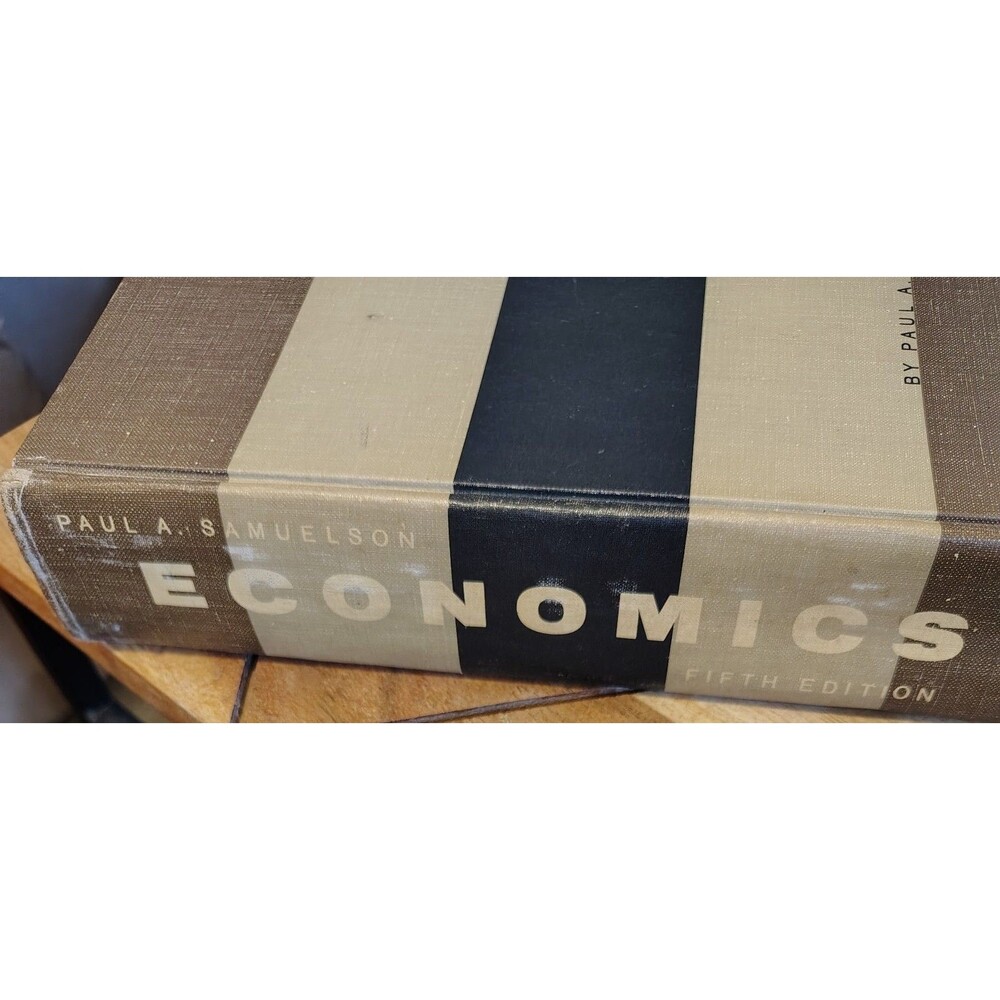 Economics Fifth Edition by Paul A. Samuelson Hardcover Textbook
